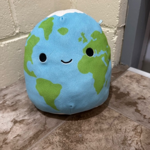 Roman The Earth Toy Stuffed Animal Squishmallows 9” Space Plush Unisex Kids Soft - Picture 4 of 16